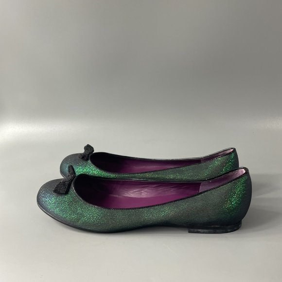 Marc Jacobs Glider Green Ballet Flats, Size 36 - Picture 5 of 10